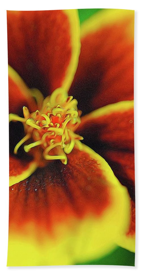 Marigold Center - Bath Towel