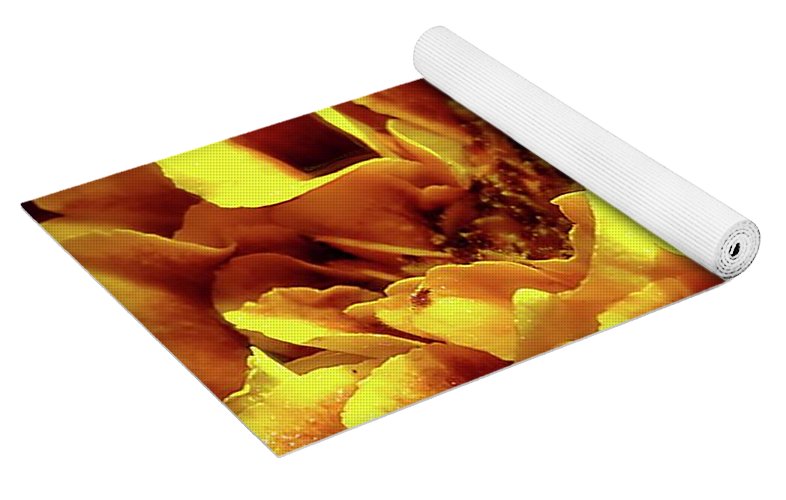 Marigold Close Up - Yoga Mat