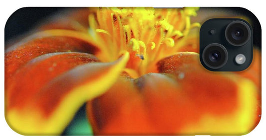 Marigold With Pollen - Phone Case