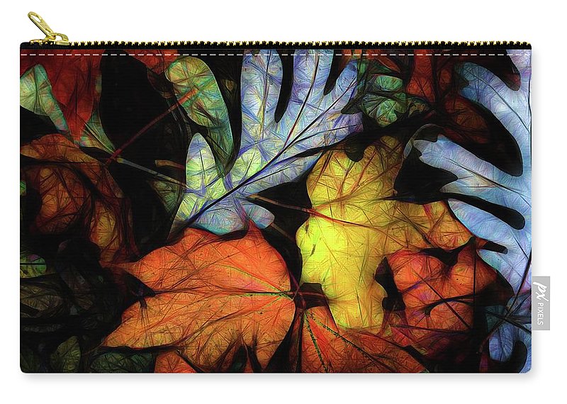 Mid October Leaves 2 - Carry-All Pouch