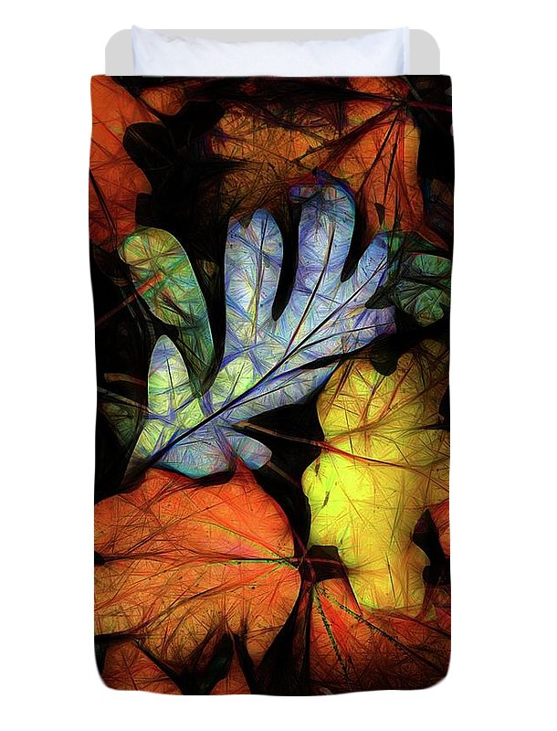 Mid October Leaves 2 - Duvet Cover