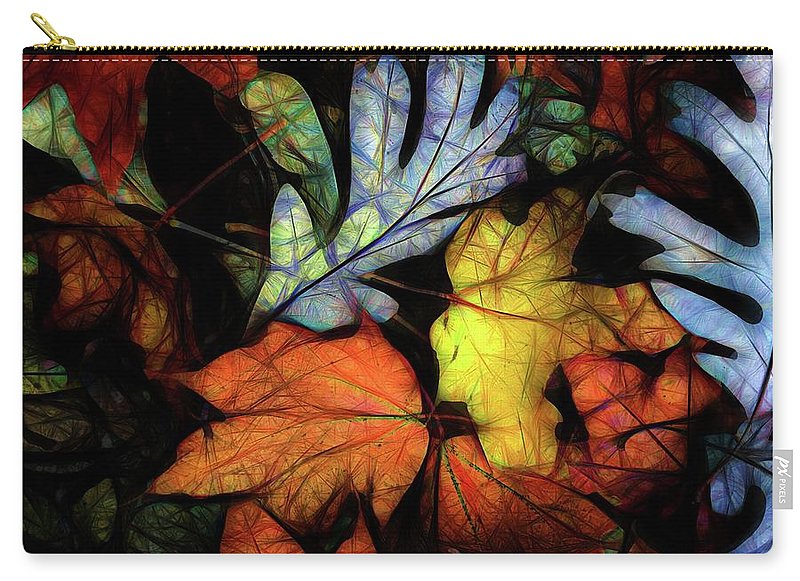 Mid October Leaves 2 - Carry-All Pouch