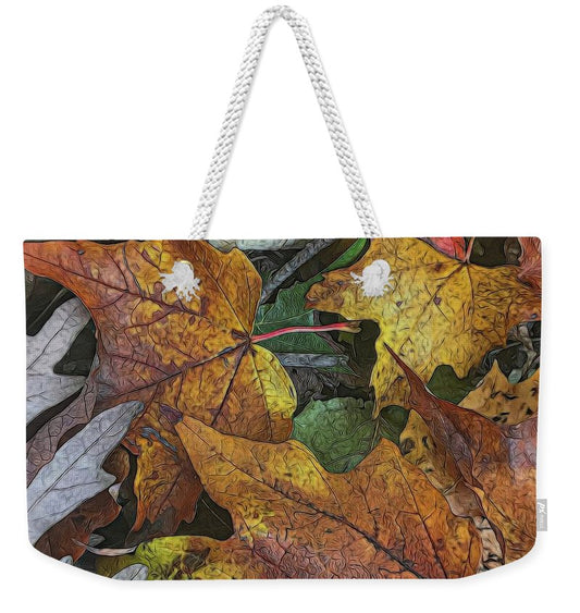 Mid October Leaves 3 - Weekender Tote Bag