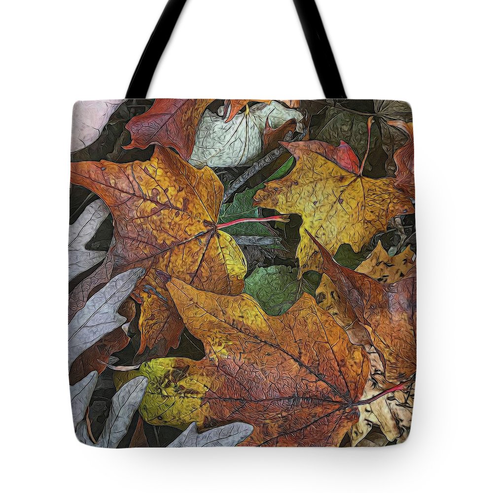 Mid October Leaves 3 - Tote Bag