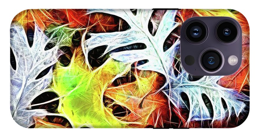 Mid October Leaves 4 - Phone Case