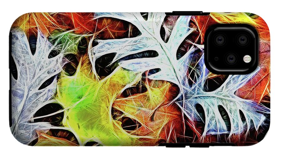 Mid October Leaves 4 - Phone Case