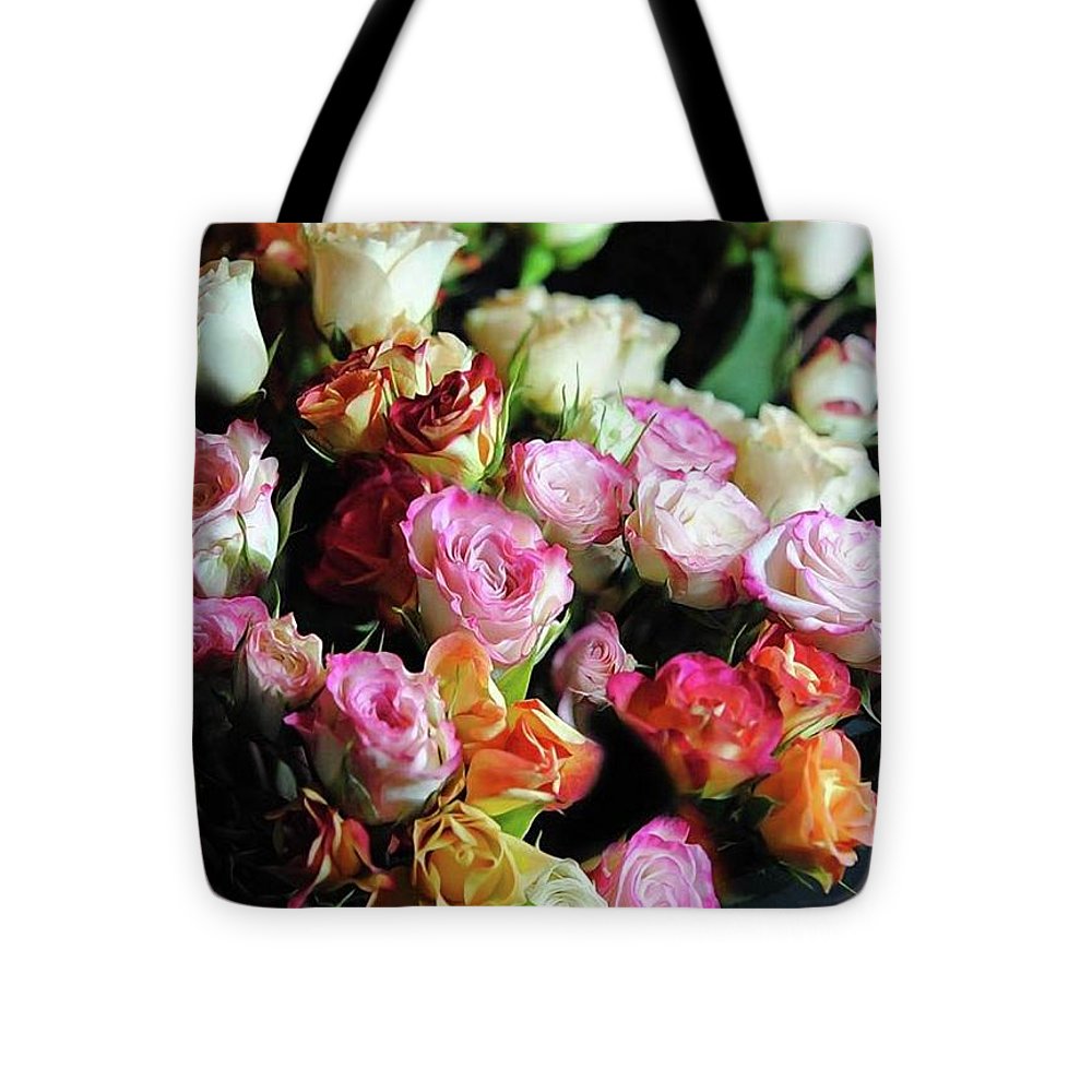 Mini Tea Roses - Tote Bag