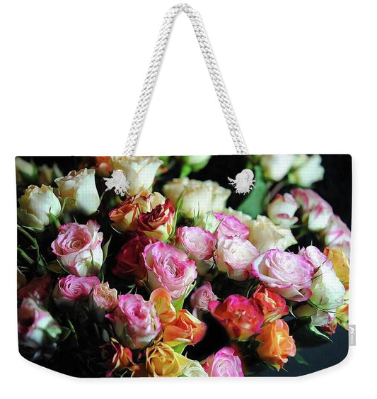 Mini Tea Roses - Weekender Tote Bag