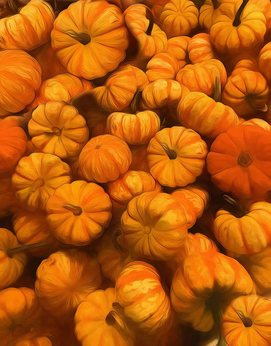 Mini Pumpkins Digital Image Download