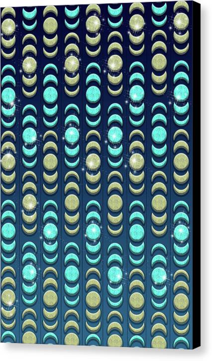 Moon Phases - Canvas Print