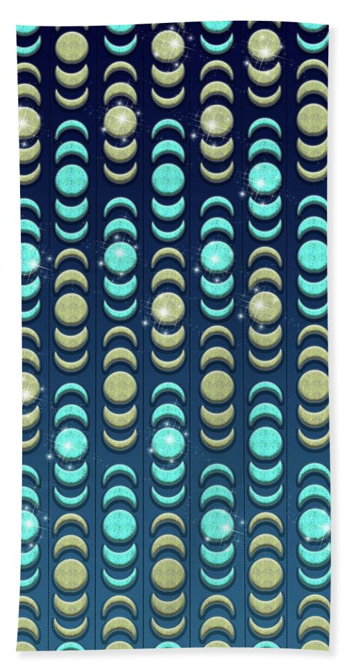 Moon Phases - Bath Towel