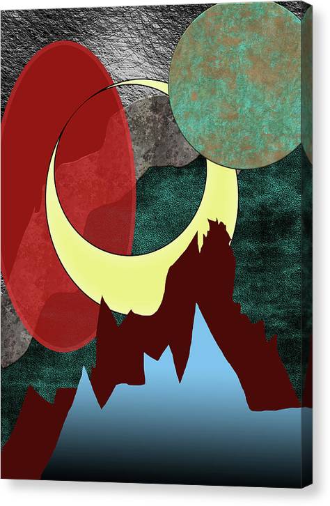 Moonscape - Canvas Print