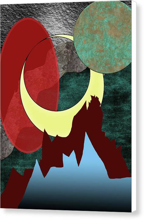 Moonscape - Canvas Print