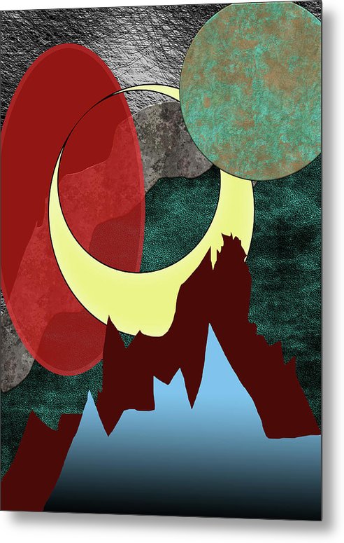 Moonscape - Metal Print