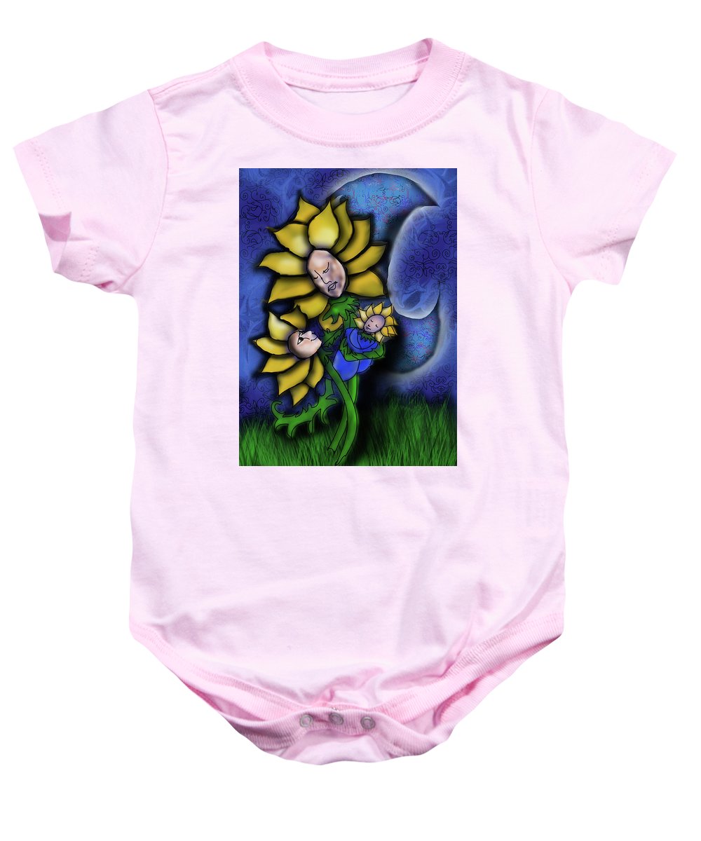 Mother Flower Moon - Baby Onesie