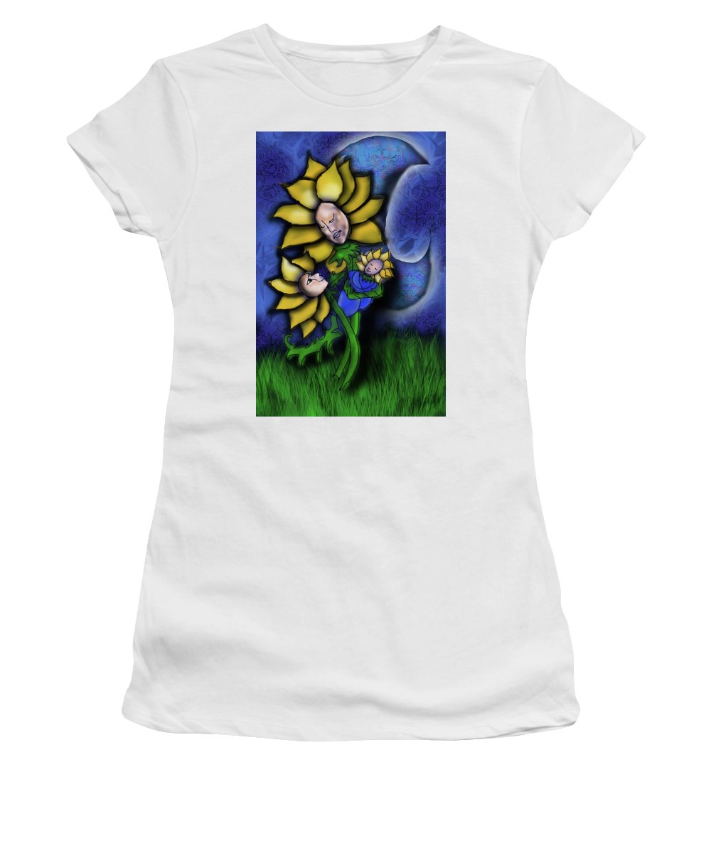 Mother Flower Moon - Women's T-Shirt