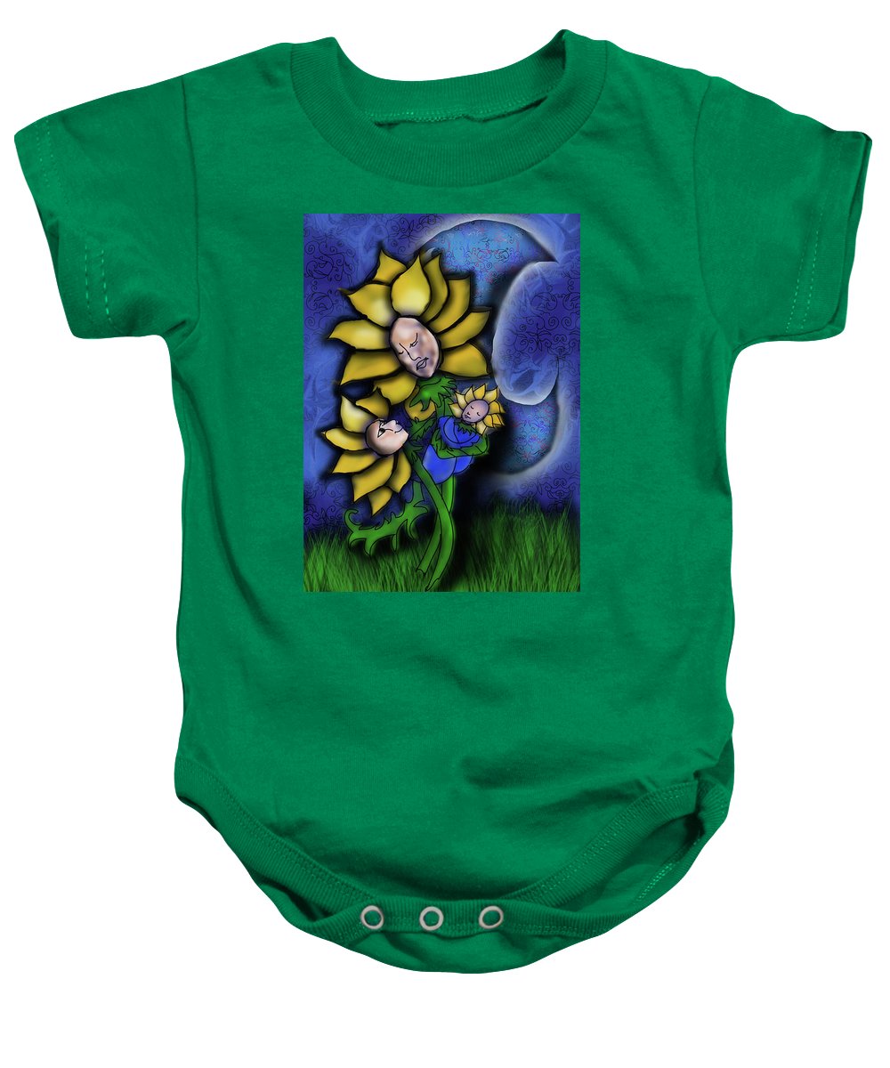 Mother Flower Moon - Baby Onesie