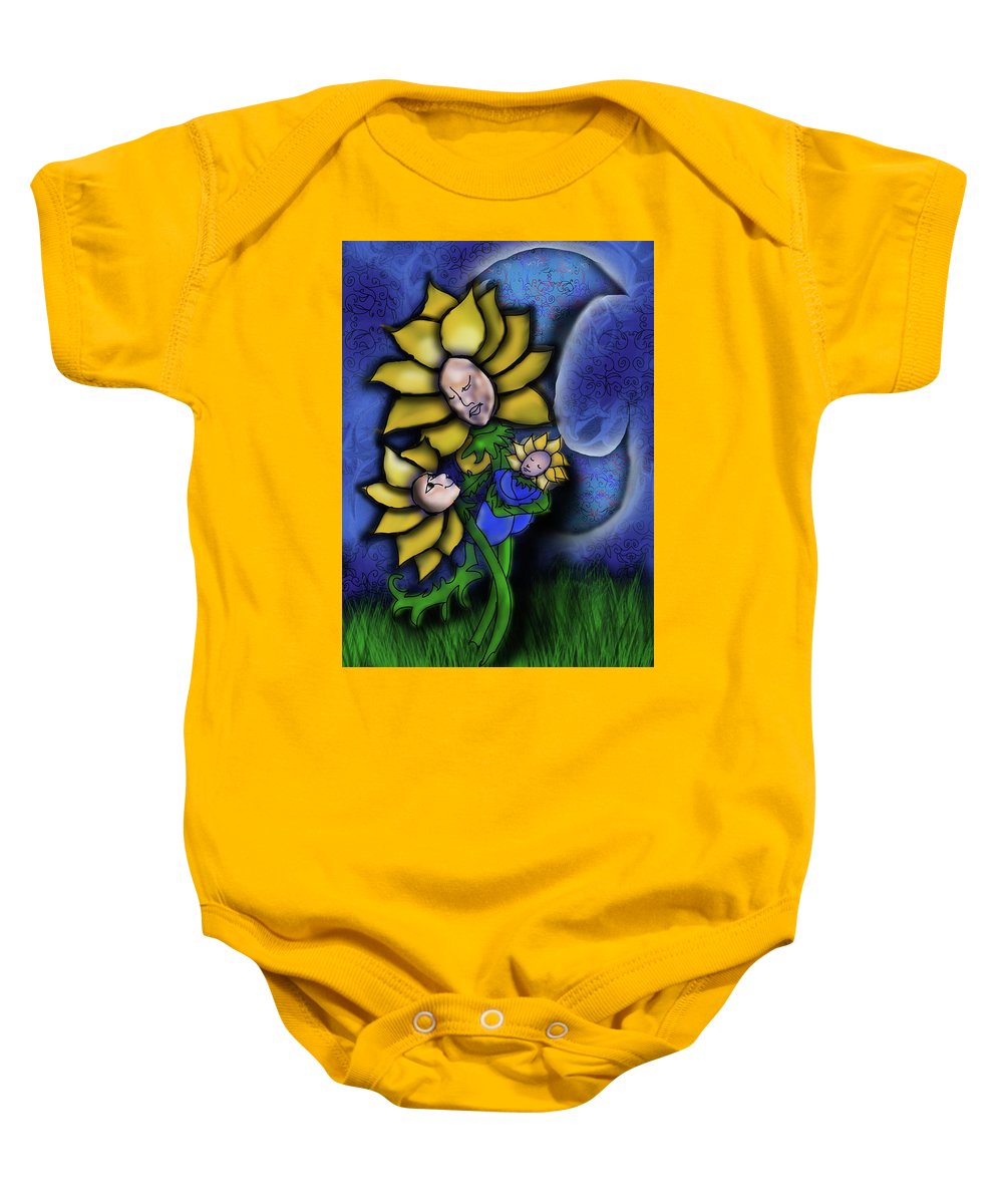 Mother Flower Moon - Baby Onesie