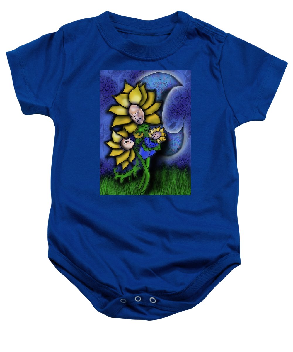 Mother Flower Moon - Baby Onesie