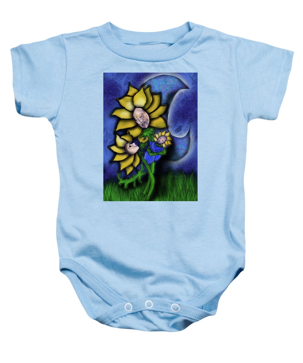 Mother Flower Moon - Baby Onesie