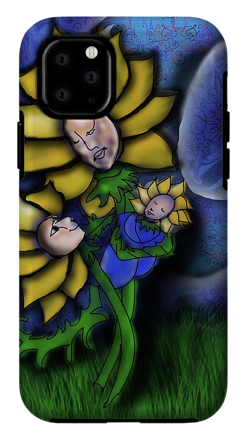 Mother Flower Moon - Phone Case
