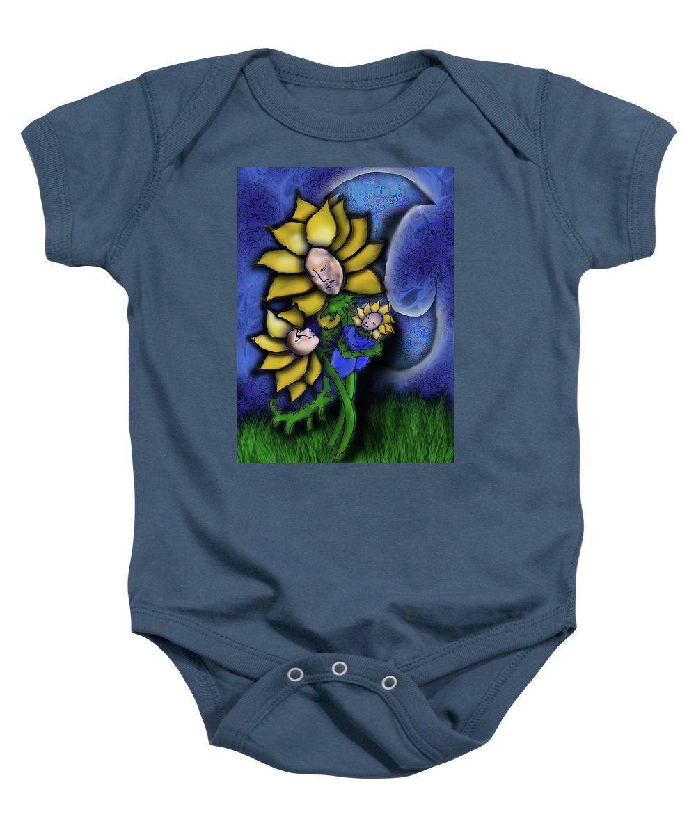 Mother Flower Moon - Baby Onesie