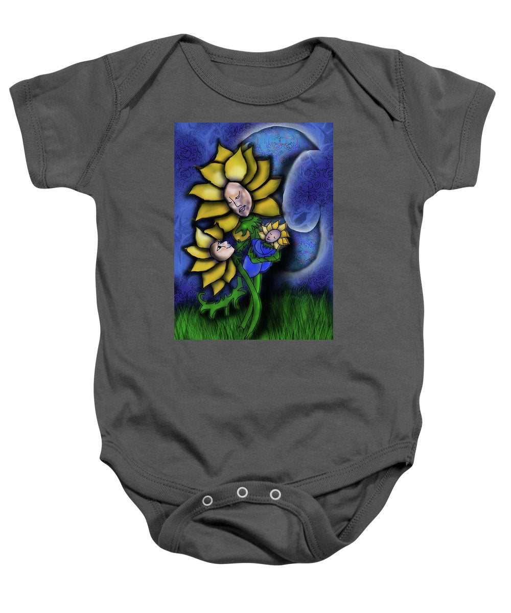 Mother Flower Moon - Baby Onesie