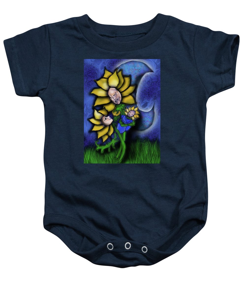 Mother Flower Moon - Baby Onesie