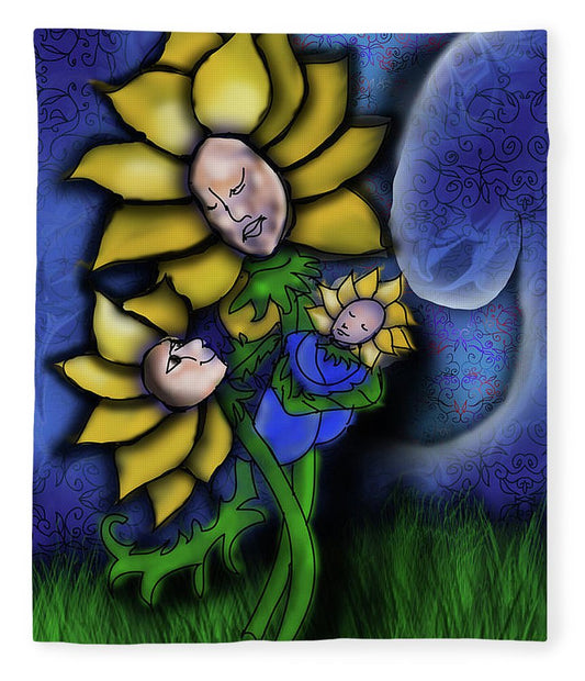 Mother Flower Moon - Blanket