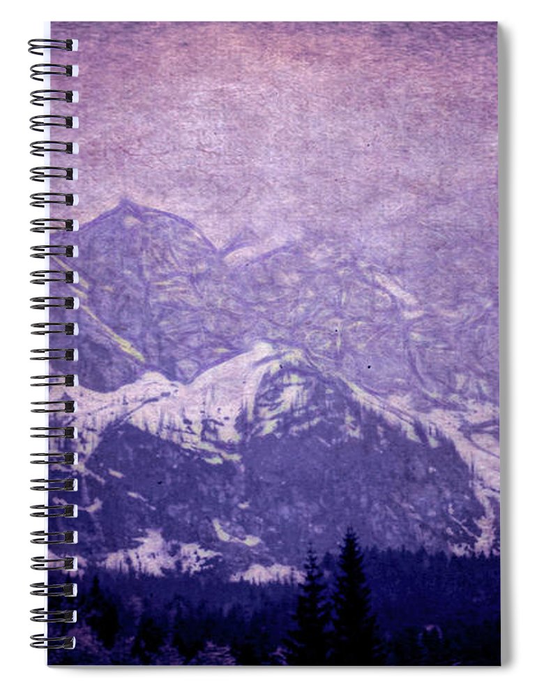 Mountains Distant - Spiral Notebook