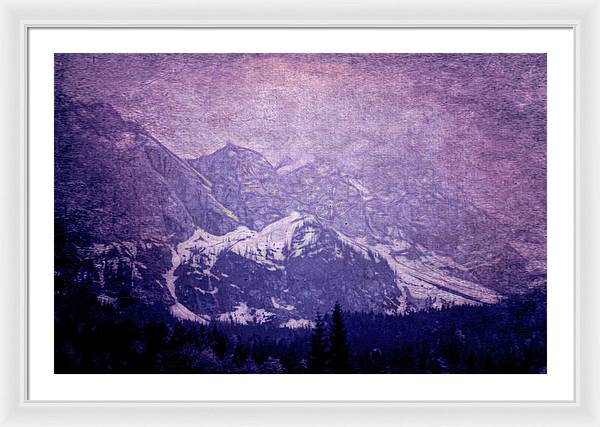 Mountains Distant - Framed Print