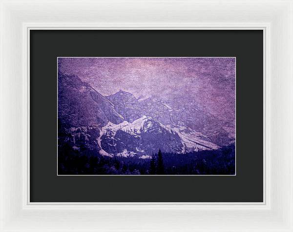 Mountains Distant - Framed Print