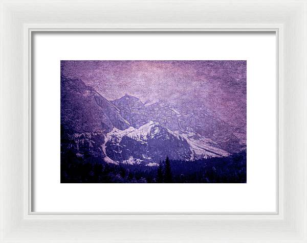 Mountains Distant - Framed Print