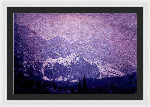 Mountains Distant - Framed Print