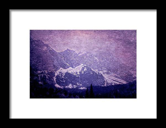 Mountains Distant - Framed Print