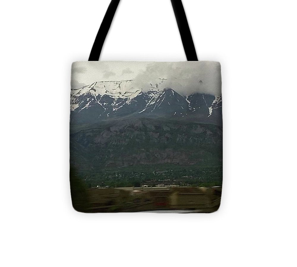 Mountains West Of Iowa - Tote Bag