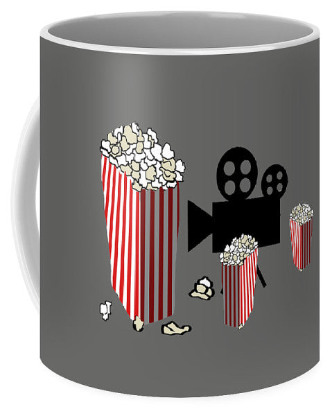 Movie Reels and Popcorn - Mug