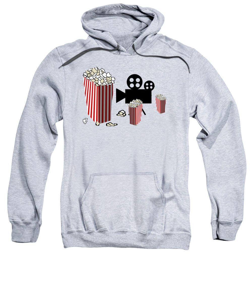 Movie Reels and Popcorn - Sweatshirt