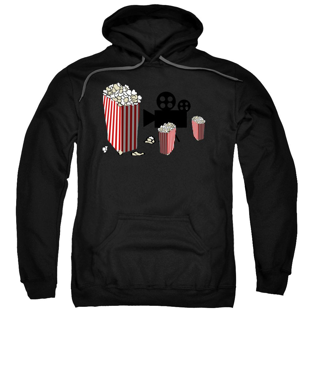 Movie Reels and Popcorn - Sweatshirt