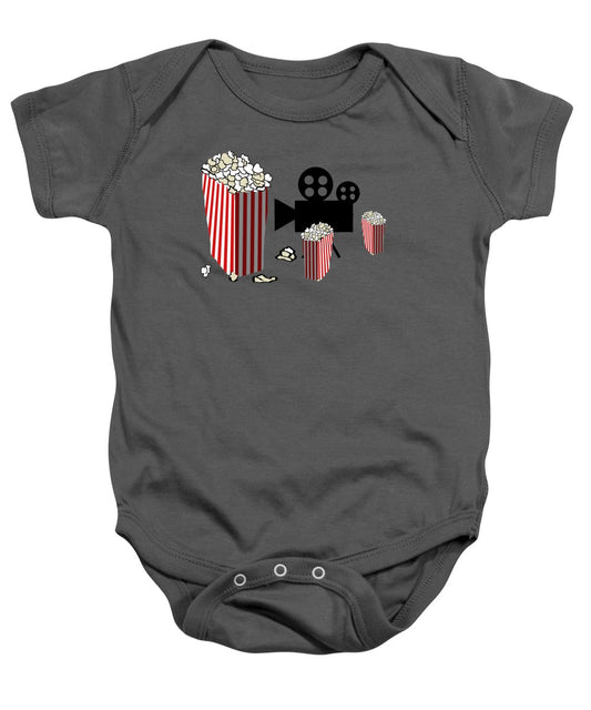 Movie Reels and Popcorn - Baby Onesie