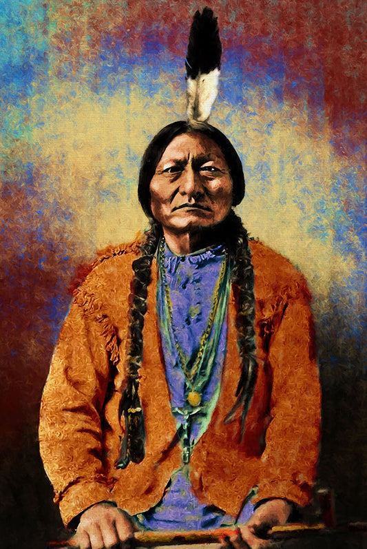 Native American Sitting Bull Digital Image Download
