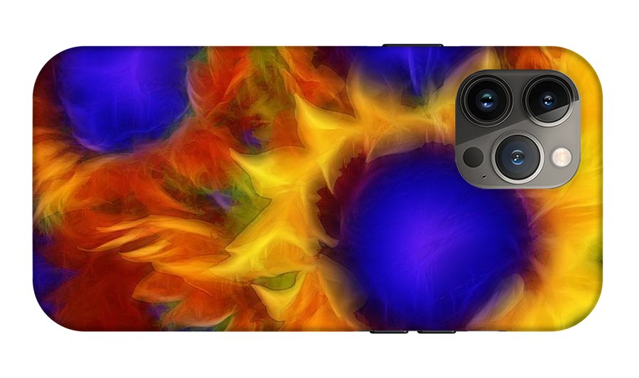 Neon Sunflowers - Phone Case