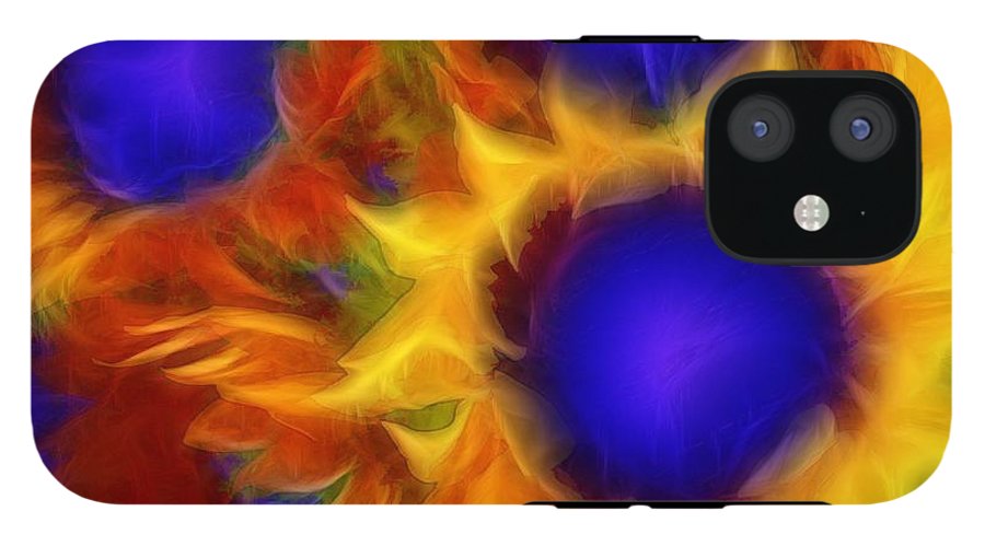 Neon Sunflowers - Phone Case