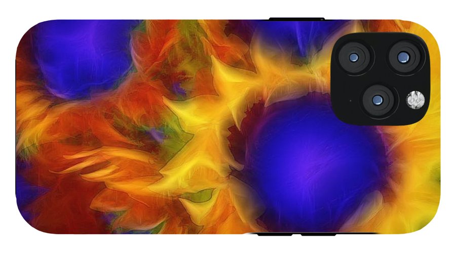 Neon Sunflowers - Phone Case