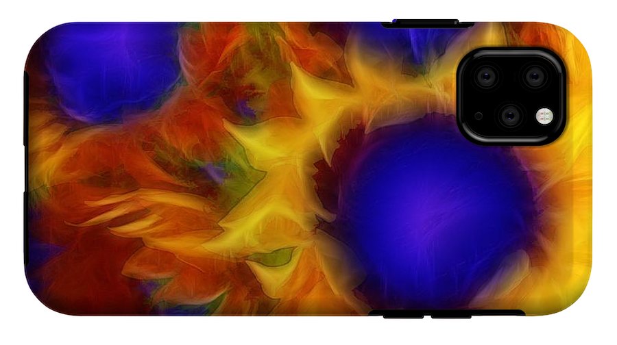 Neon Sunflowers - Phone Case