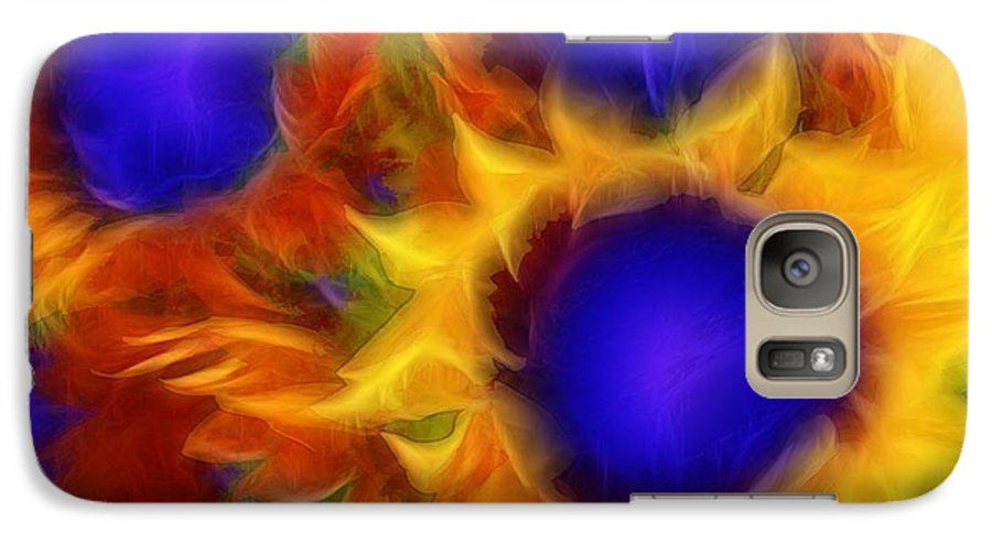 Neon Sunflowers - Phone Case