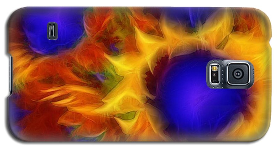 Neon Sunflowers - Phone Case