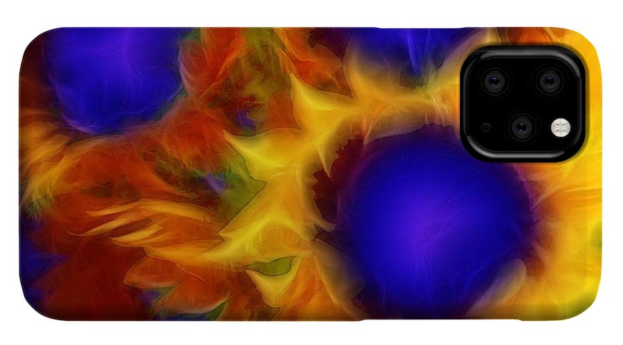 Neon Sunflowers - Phone Case