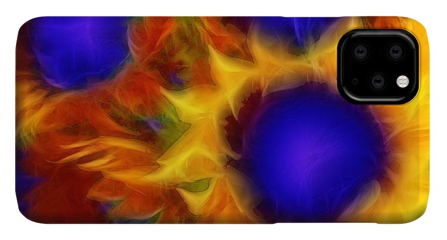 Neon Sunflowers - Phone Case