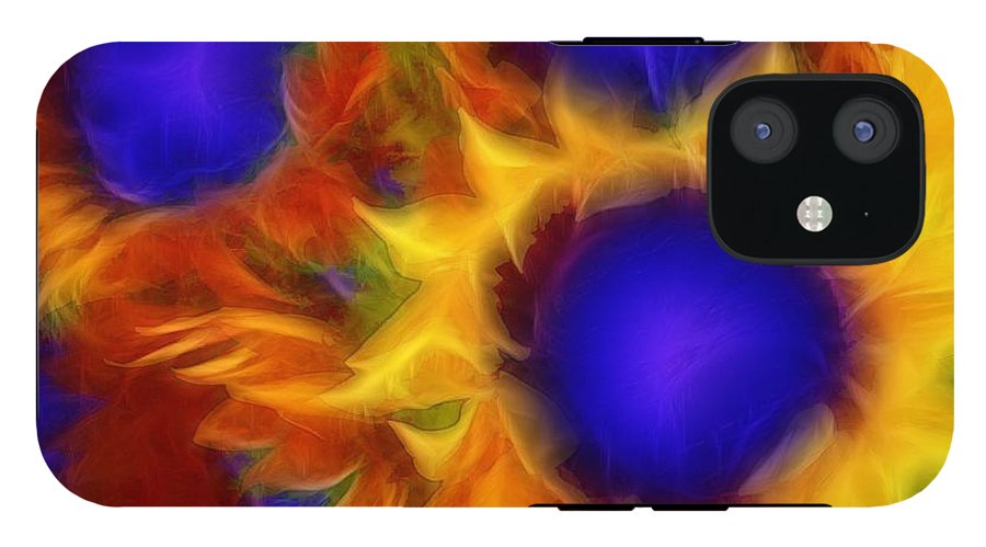 Neon Sunflowers - Phone Case